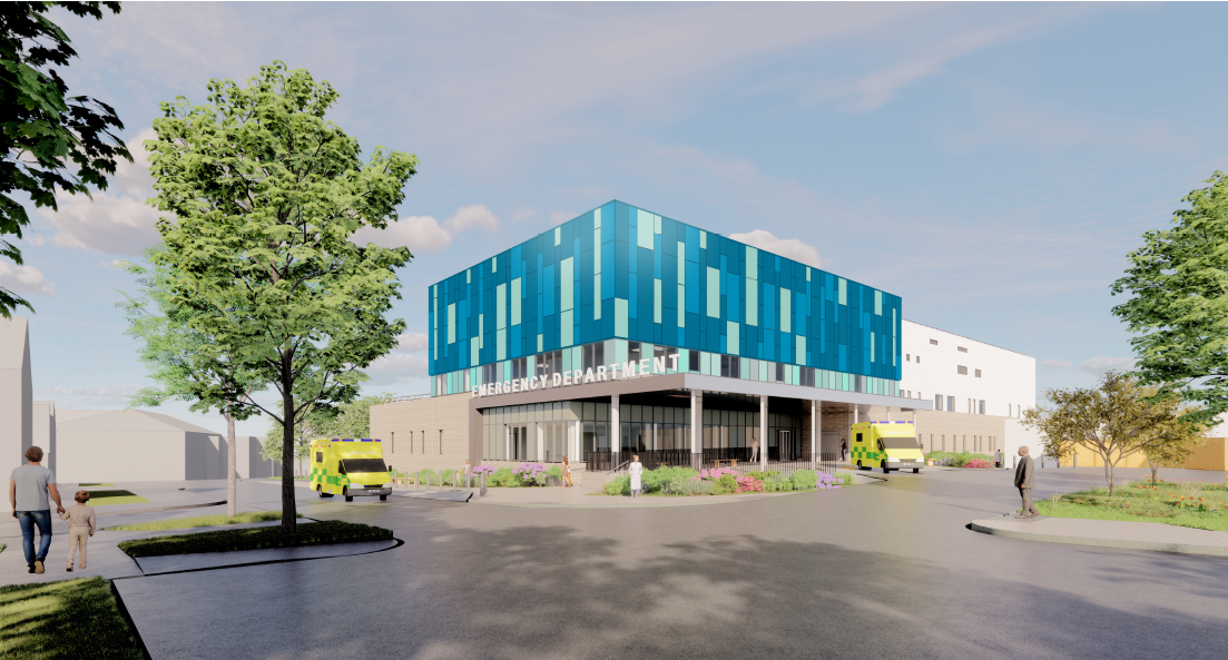 The New Walsall Manor Emergency Department Site Tour West Midlands